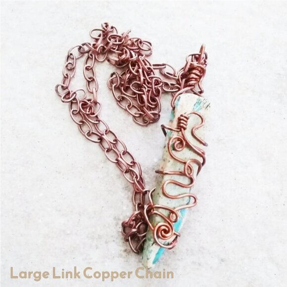 Copper or Bronze Chains! Add to your Pendants! Choose 1! Made to Order 16-24" - Picture 10 of 16
